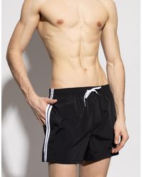 DSquared² - Logo Boxer Midi Swim Shorts Clothing Beachwear - Lyst