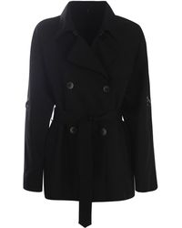 Fay - Trench Coat Made Of Cotton Twill - Lyst