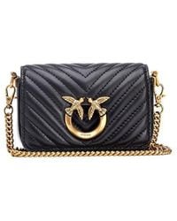 Pinko - Crossbody Bag Sheep Leathe Crossbody-Bags - Lyst