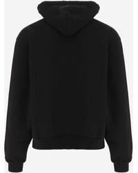 Balenciaga - Cotton Zip-Up Hoodie The Door Sweatshirts - Lyst