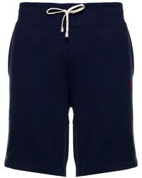 Polo Ralph Lauren - Cotton Blend Shorts With Logo - Lyst