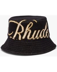 Rhude - Script Bucket Hat - Lyst