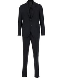 Lardini - Single-Breasted Suit With Classic Revers - Lyst