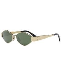 Celine - Sunglasses Metal Eyewear - Lyst