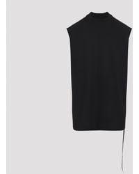 Rick Owens - Sleeveless Tops - Lyst