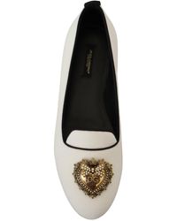 Dolce & Gabbana - Velvet Loafers Dg33 Casual Style - Lyst
