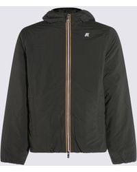 K-Way - Nylon Jack Plain Casual Jacket - Lyst