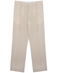 BE ABLE - Trousers Sandy Sabbia Wool - Lyst