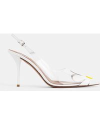 Maison AlaïA - Bloom Citron Heeled Pumps - Lyst