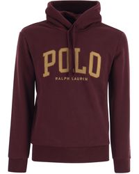 Polo Ralph Lauren - Rl Sweatshirt With Hood And Logo - Lyst