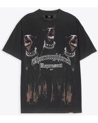Represent - Horoughbred T-Shirt Washed T-Shirt With Graphic Print - Lyst