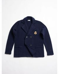 Doppiaa - Aambrogio Double Breasted Wool Jacket - Lyst