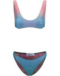 Oséree - Lumière Sporty Set Bikini Polyamide; Metal Swimwear - Lyst