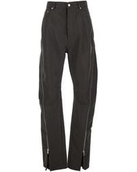 Rick Owens - 'Bolan Banana' Pants With Zip Details - Lyst