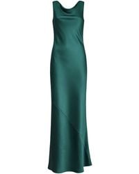 Blanca Vita - Malachite Satin Anjea Long Dress - Lyst