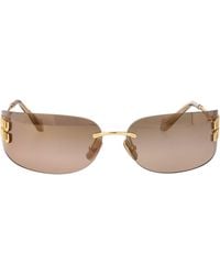 Miu Miu - Sunglasses 0Mu A51S 5Ak20P/14/110 - Lyst