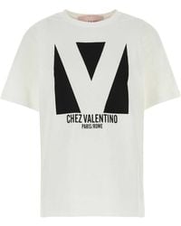 Valentino Garavani - Cotton T-Shirt - Lyst
