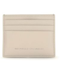 Brunello Cucinelli - Leather Card Holder - Lyst