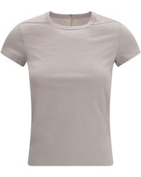 Rick Owens - Cotton Slim T-Shirt T-Shirts - Lyst
