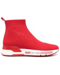 DKNY High-top sneakers for Women | Online Sale up to 53% off | Lyst