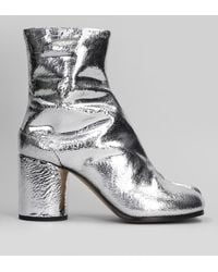 Maison Margiela - Tabi High Heels Ankle Boots - Lyst