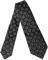 Dolce & Gabbana - Polka Dot Silk Adjustable Neckwomen's Tie - Lyst