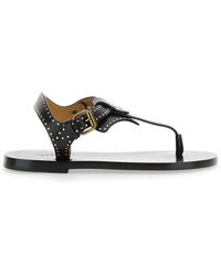 Isabel Marant - Jooni' Buckle Sandals With Metal Studs - Lyst