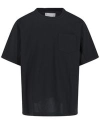 Sacai - T-Shirts And Polos Cotton - Lyst