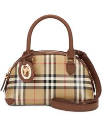 Burberry - Mini Bag Primrose Cotton Handbags - Lyst