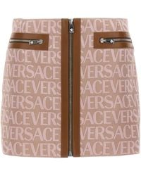 Versace - Allover Capsule La Vacanza Skirt - Lyst