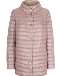 Herno - Piumino Reversibile Rosa - Lyst