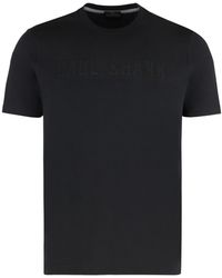 Paul & Shark - Cotton Jersey T-Shirt With Logo T-Shirts - Lyst