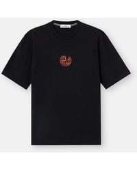 Stone Island - Stone Island Logo-Embroidered T-Shirt - Lyst