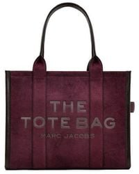 Marc Jacobs - Tote Bag Suede Cow Leather Tote-Bags - Lyst