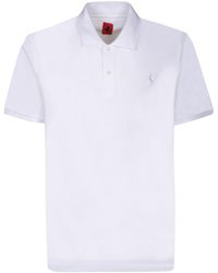 Ferrari - Cotton Piquã Polo Shirt - Lyst