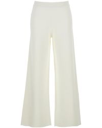 P.A.R.O.S.H. - Wide Leg Pull-On Pants - Lyst