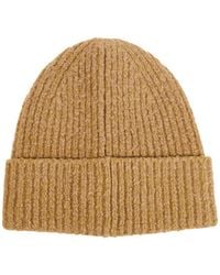 Acne Studios - Korval Wool Blend Beanie - Lyst