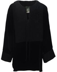 By Walid - Embellished Tie-Neck Tunic - Lyst