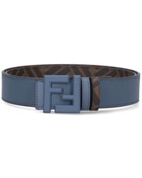 Fendi - "Ff" Reversible Belt - Lyst