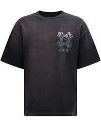 Amiri - Ma Quad Flames Oversized T-Shirt - Lyst