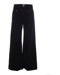 Isabel Marant - Wide-Leg Faded Jeans With Concealed Closure - Lyst