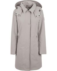 Woolrich - Firth Down Hooded Trench - Lyst