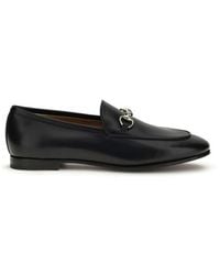 Gucci - Calf Leather Bos Taurus Slip-On Loafers - Lyst