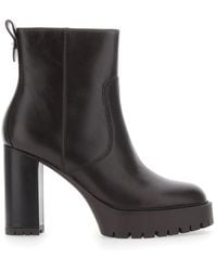 Pinko - Ankle Boots Clara 01 Calfskin - Lyst