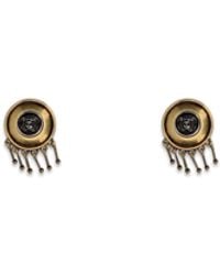 Versace - Medusa Clip-On Drop Earrings - Lyst