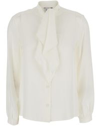 Max Mara - Silk Shirt Blouses - Lyst
