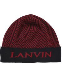 Lanvin - Hat With Motif - Lyst