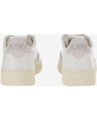 Autry - Sneakers Medalist Low Leather Leather/Rubber Trainers - Lyst