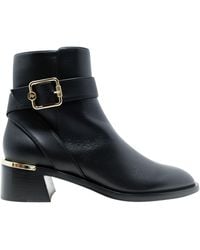 Jimmy Choo - Leather Clarice Ankle Boots - Lyst