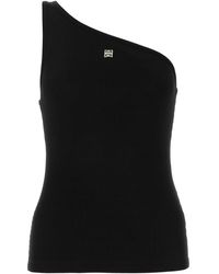 Givenchy - Stretch Viscose Blend Top - Lyst